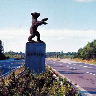 The Dreilinden border crossing. Exact date unknown.