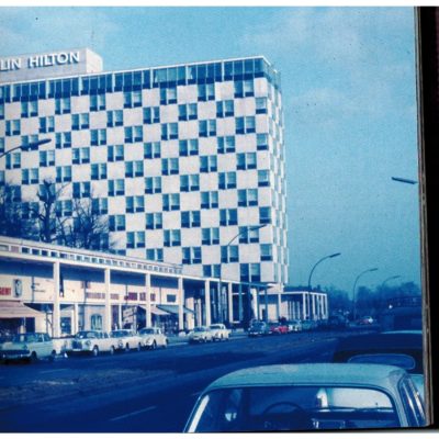 The Berlin Hilton, now the Intercontinental, in Budapester Str.  Exact date unknown