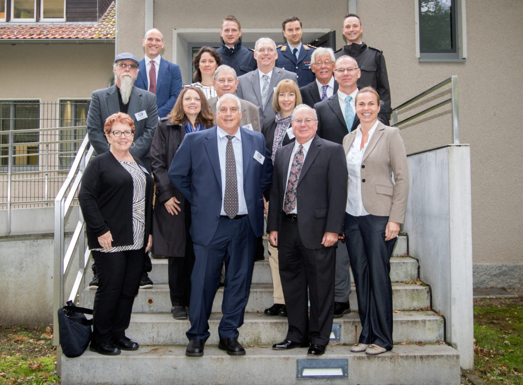 Gruppenfoto Besuch im Einsatzführungskommando der Bundeswehr in Potsdam